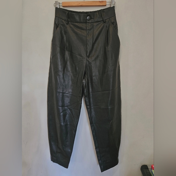 Zara faux leather trousers, small - Picture 2 of 6